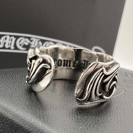 Chrome Hearts Double Flower Ring - Image 2