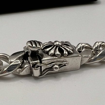 Diamond Cut Cuban Silver Chain - Image 2