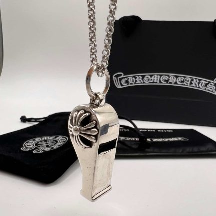Luxury High Quality Silver Color Metal Whistle - Image 2