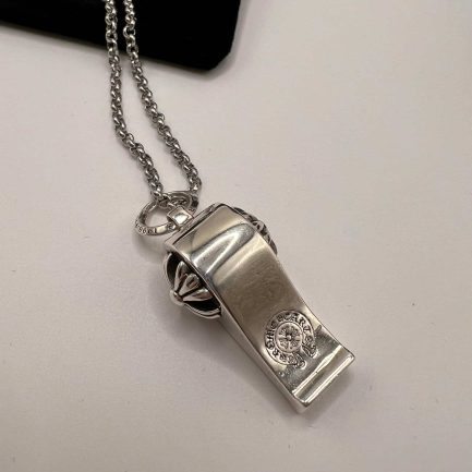 Luxury High Quality Silver Color Metal Whistle - Image 1